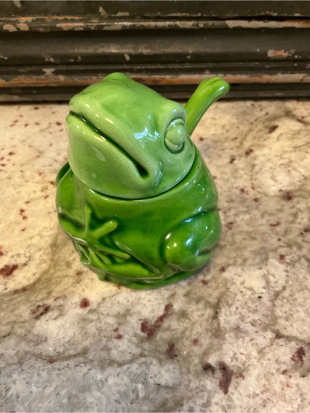 Vintage Italian Condiment Jar